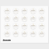 Rond Bravo Gold Sticker (Feuille)
