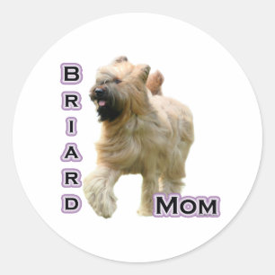 Rond Briard Mom 4 - Sticker