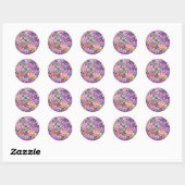 Rond Bright Art Sticker (Feuille)