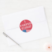 Rond Briser le vent sur le sticker de vote (Enveloppe)