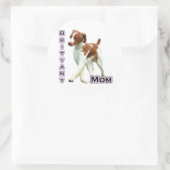 Rond Brittany Mom 4 - Sticker (Sac)