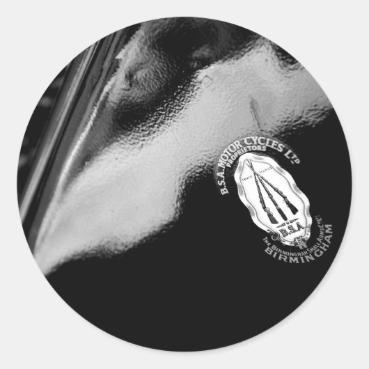 Rond BSA Detail Sticker (Devant)