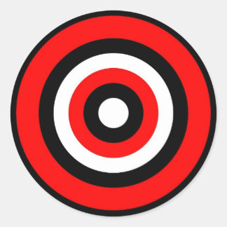 Rond BULLS EYE Sticker