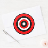 Rond BULLS EYE Sticker (Enveloppe)