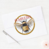 Rond Bumble Bee Sticker (Enveloppe)