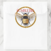 Rond Bumble Bee Sticker (Sac)