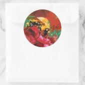 Rond Bumble Bee Sticker (Sac)