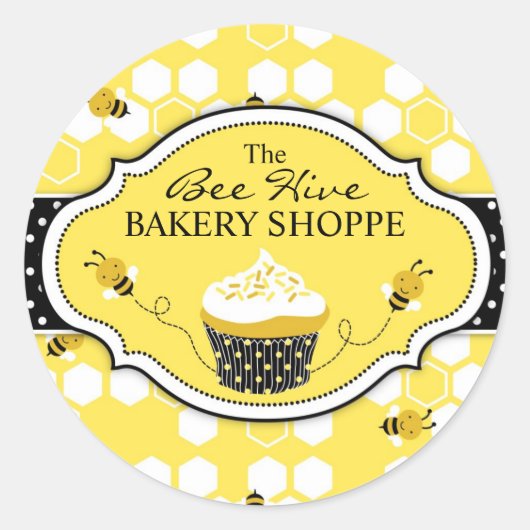 Rond Bumble Bee Sticker RBIZ (Devant)