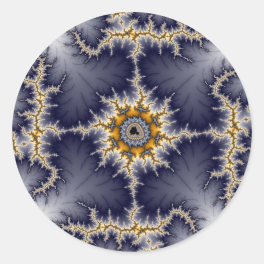 Rond Cadre - Sticker Fractal (Devant)