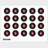 Rond Canada États-Unis Relations T Sticker (Feuille)