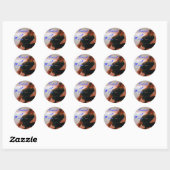 Rond Catch A Wave Sticker - Customisé (Feuille)