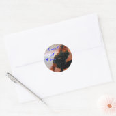 Rond Catch A Wave Sticker - Customisé (Enveloppe)