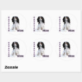 Rond Cavalier Mom 4 - Sticker (Feuille)