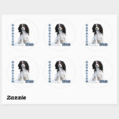Rond Cavalier Papa 4 - Sticker (Feuille)