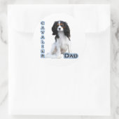 Rond Cavalier Papa 4 - Sticker (Sac)