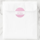 Rond Cela Appartient À Sticker (Sac)
