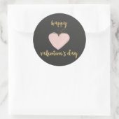 Rond Chalkboard Sticker Saint Valentin (Sac)