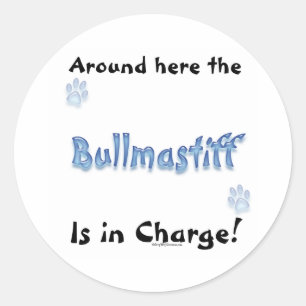Rond Chargement Bullmastiff - Sticker