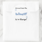 Rond Chargement Bullmastiff - Sticker (Sac)