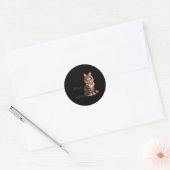 Rond Chat Maine Coon - Parce Que Sticker Taille S (Enveloppe)