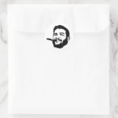 Rond Che Guevara avec Sticker Portrait Cigar (Sac)