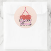 Rond Cherry Bloom Sticker (Sac)