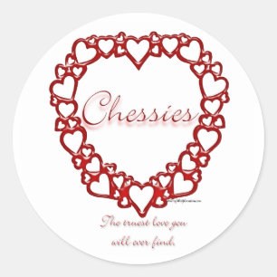 Rond Chessie True Love - Sticker