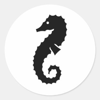 Rond Cheval de la mer Noire - Sticker
