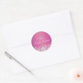 Rond Chic Chic Hot Flake Sweet 16 Sticker (Enveloppe)