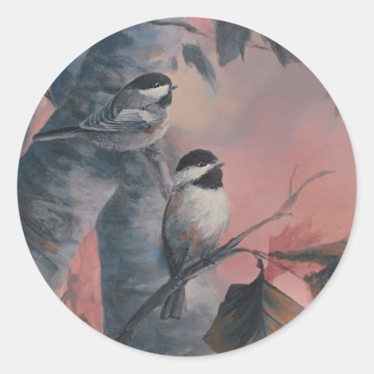 Rond Chickadee Sticker (édition Collector) (Devant)