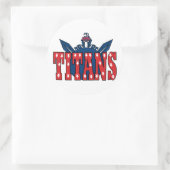 Rond Chino Valley Titans Clear Sticker (Sac)