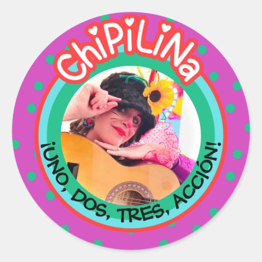 Rond ChiPiliNa Sticker (Devant)
