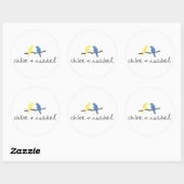 Rond Chloe + Sticker du logo Isabel Round (Feuille)