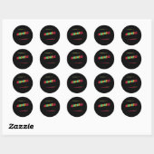 Rond Choisir La Belle Qualité Dans Chaque Sticker Inter (Feuille)