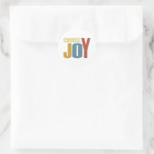 Rond Choisissez Joy Sticker (Sac)