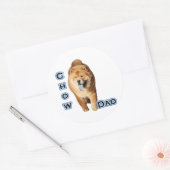 Rond Chow Dad 4 - Sticker (Enveloppe)