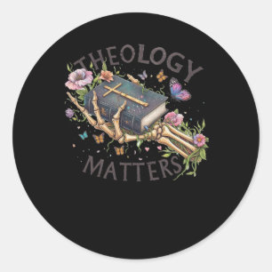 Rond Christian Theology S Sticker