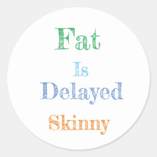 Rond Citation du jour Sticker