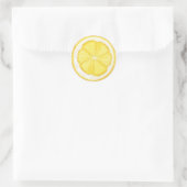 Rond Citron - Sticker (Sac)