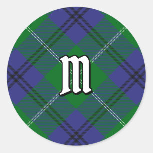 Rond Clan Oliphant Tartan Classic Round Sticker