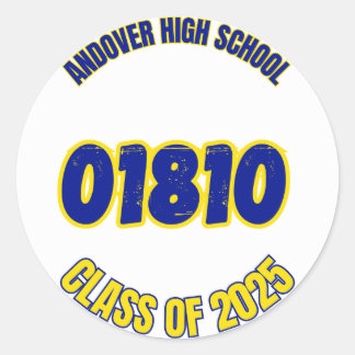 Rond Classe Andover de Sticker 2025