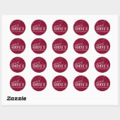 Rond Classe de Sticker 2011 - Customisez-le ! (Feuille)