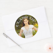 Rond Classe de Sticker Photo Graduation 2014 (Enveloppe)