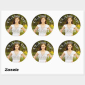 Rond Classe de Sticker Photo Graduation 2014 (Feuille)