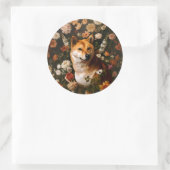 Rond Classic Shibu Inu - Sticker (Sac)