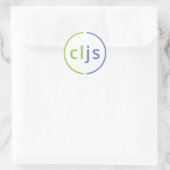 Rond ClojureScript Sticker (Sac)