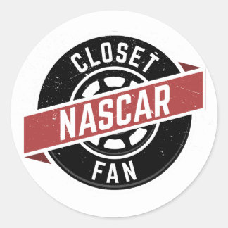 Rond ClosetNASCARFan Sticker
