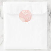 Rond Coeurs flottants - Sticker (Sac)