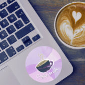 Rond Coffee Break Sticker