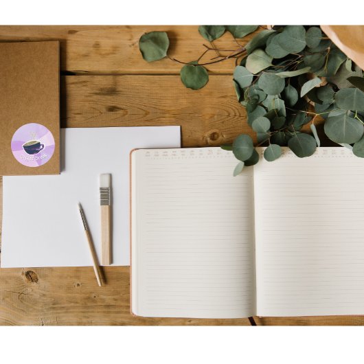 Rond Coffee Break Sticker